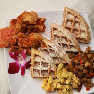 Fried Lobster & Waffle